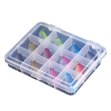 Fishing Lure Set Fish Hooks Fishing Lures Bait Tackle Kit Swimbaits Sequin Hooks for Saltwater Freshwater 12 pcs Fishing Hooks Fishing Accessories