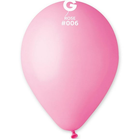 50 Gemar Rose Balloons 12"