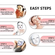 INSMART LED Face & Neck Mask, 7-Color Light Beauty Device for Relaxing Home Self-Care