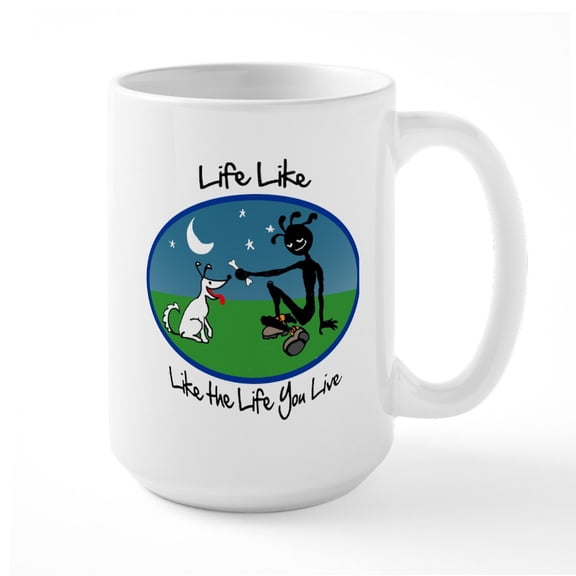 CafePress - Large Mug - 15 oz Ceramic Large White Novelty Mug