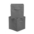 thumbnail image 4 of Foldable Storage Cubes Collapsible Boxes With Handles Closet Organizer Shelf Storage Containers Non Woven Cloth Fabric Drawers, 4 of 7