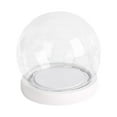 thumbnail image 1 of AMLESO Clear Glass Dome with Base Container for Keepsakes Collectibles Figure Women Diameter 12cm, 1 of 5