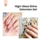 thumbnail image 4 of Kit de gel para extensiones de uñas Beetles Poly con 4 colores, rosa nude, 4 of 8