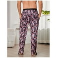 thumbnail image 2 of New men's fun-print casual loose-fitting long pants suitable for all seasons and can be worn as home pants, 2 of 5