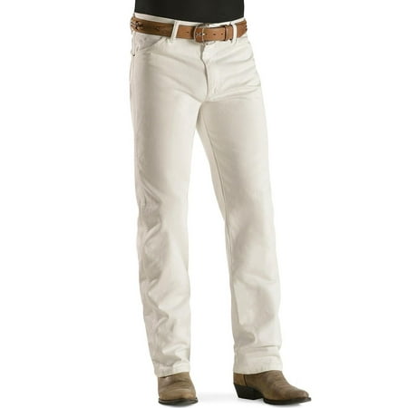Wrangler - Wrangler Men's Cowboy Cut Original Fit Western Jean,White ...