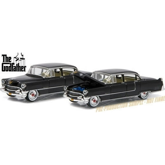 GreenLight Collectibles - 1:64 The Godfather (1972) - 1955 CadillacFleetwood Series 60, Greenlight Collectib, Gifts