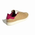 thumbnail image 3 of Size 6.5- Adi-das Men’s Stan Smith Shoes, Golden Beige/Cream White/Burgundy., 3 of 6