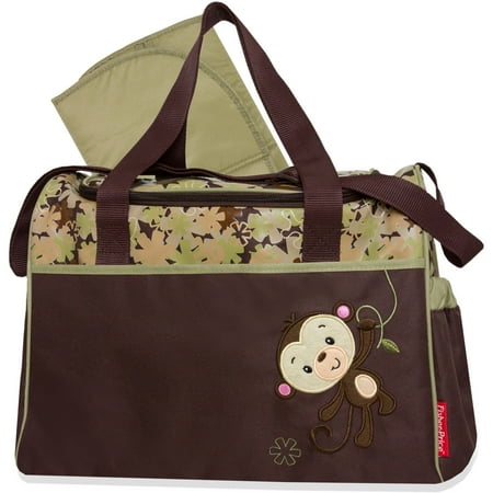 Fisher Price Monkey Duffle Diaper Bag Fisher Price Monkey Duffle Diaper Bag