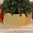thumbnail image 2 of XMMSWDLA 23.62 Inch Christmas Tree Skirt - 3D Sequin Holiday Party Decor with Rhomboid Pattern, Festive Xmas Tree Bottom Cover for Indoor Decorations (2025 Collection), 2 of 6