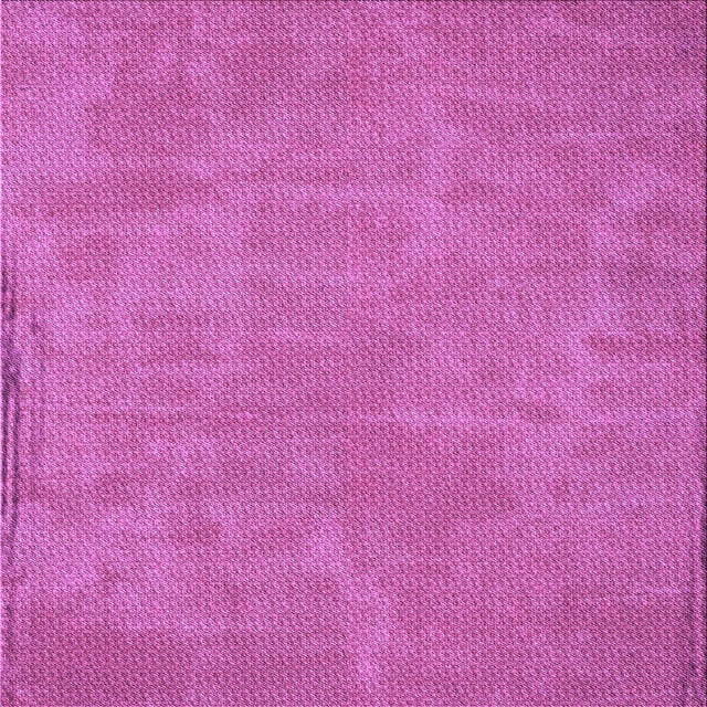 Ahgly Company Tapis d'Intérieur Lavable à la Machine, Carré, Transitionnel, Rose Néon, Tapis de Zone, 4 Pieds Carré