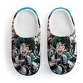 thumbnail image 3 of Kids Slippers My Hero Academia House Slippers Warm Soft Plush Slipper Anti-Slip Winter Fluffy House Shoes for Boys Girls, 3 of 7