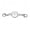Silver, variant on Necklace Clasps and Closures 14K Gold Plated 925 Sterling Silver Double Round Clasp Jewelry Clasps for Necklaces Bracelet