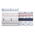 thumbnail image 3 of Nautica Solid 100% Cotton Percale 4-Piece Sheet Set, Queen, Captains Blue, 3 of 5