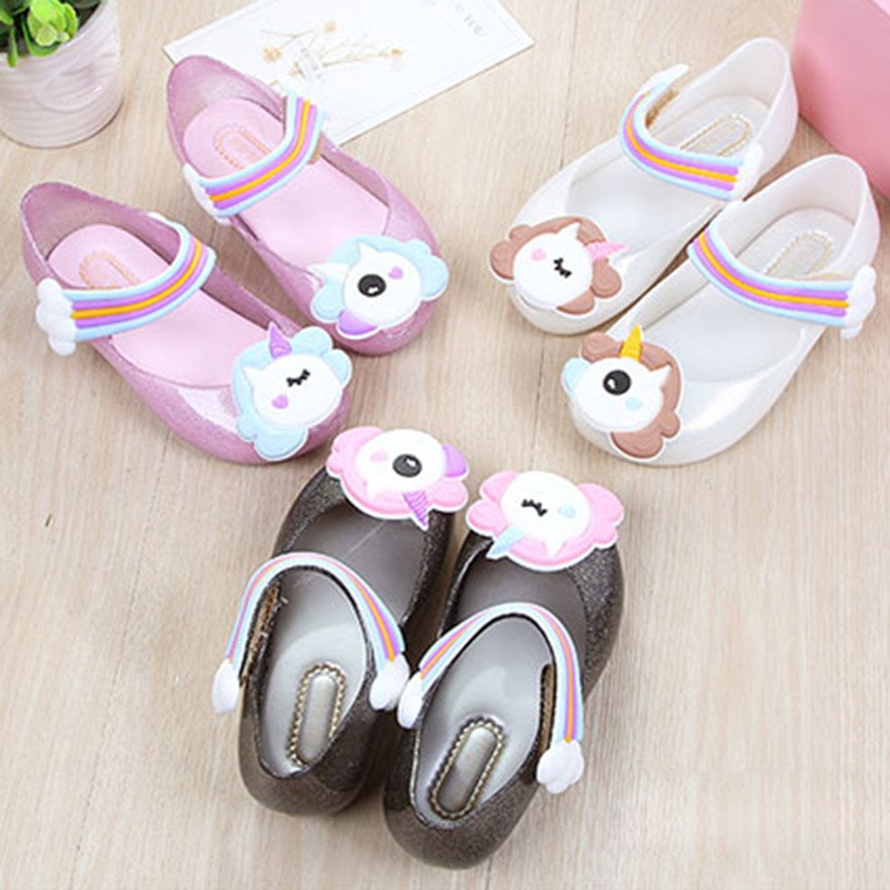 baby unicorn sandals