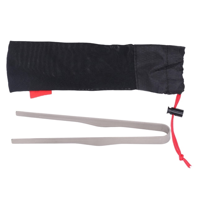 Pinzas para barbacoa Higoodz multifuncional de titanio con bolsa de almacenamiento para exteriores