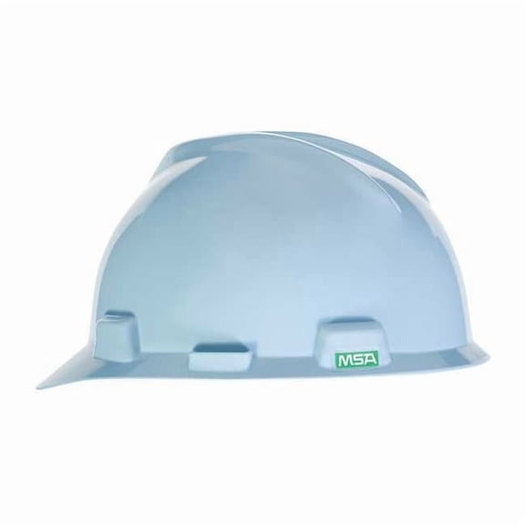V-Gard Front Brim Hard Hat, Cap Style, Type 1, Class E, Staz-On Pinlock Suspension, Robin Egg Blue