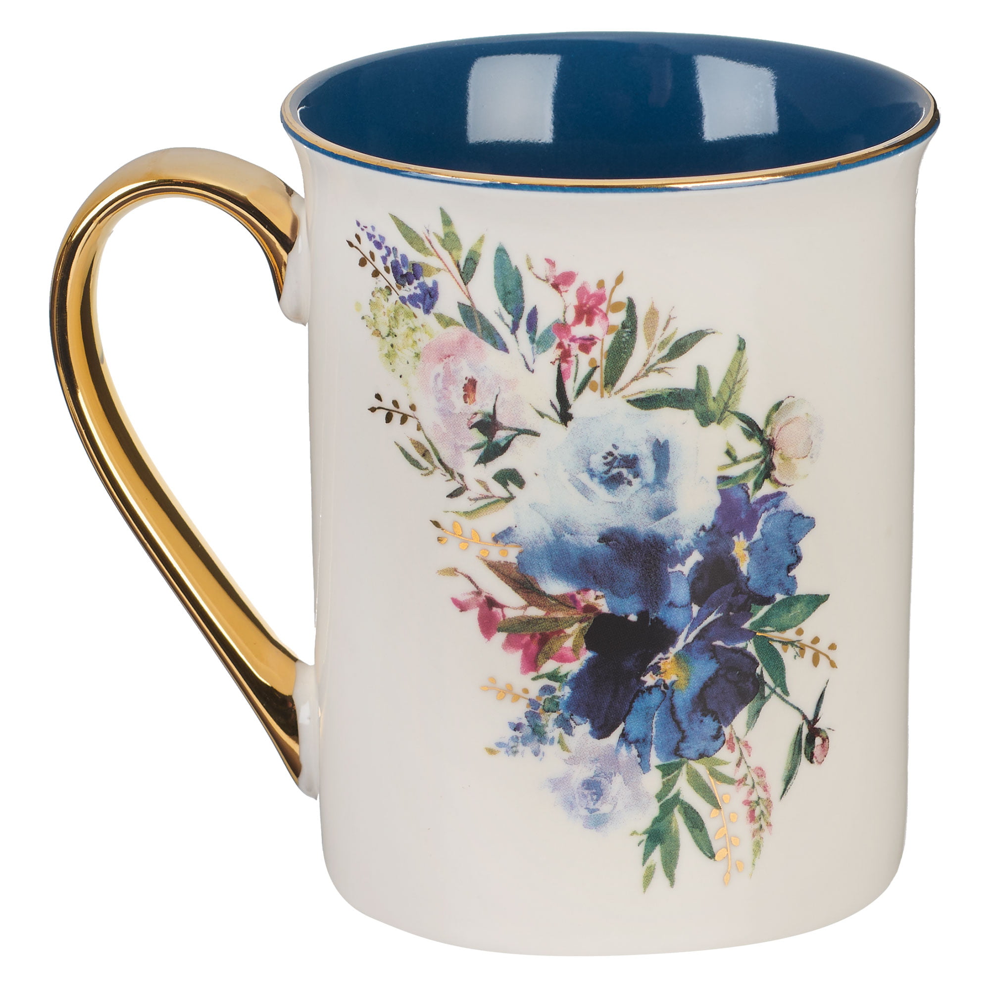Today I Will Choose Joy Positive Message Encouraging Cute Mug for Women  Floral Design Blue/White Cer…See more Today I Will Choose Joy Positive  Message