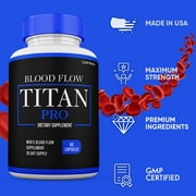 (5 Pack) Titan Pro Pills, Max Performance Titan Pro Capsules High Potency Formula for Men, 5 Month Supply