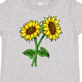 thumbnail image 4 of Inktastic Pair of Sunflowers Boys or Girls Toddler T-Shirt, 4 of 5