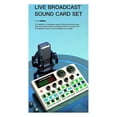 thumbnail image 2 of V99 Live Sound Card for Karaoke Recording Podcast A, 2 of 5