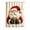 09_Santa Claus Shower Curtain B, variant on Christmas Shower Curtain Christmas Ball Candy Cane Polyester Waterproof Fabric for Bathroom Bathtub Decor with 12 Hooks Christmas Bathroom Decoration by MPOISVA