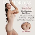 thumbnail image 2 of S Vestido moldeador halter para mujer que moldea el control de la barriga, 2 of 4