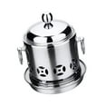thumbnail image 1 of DOLITY Stainless Steel Shabu Shabu Cookware Hot Pot With Burner Lid, 1 of 9
