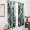thumbnail image 3 of Nature Forest Window Blackout Curtain 3d Printed Blackout Curtain Bedroom Living Room Hotel Window 2 Panel Shade, 3 of 6