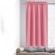thumbnail image 4 of Uuiauoio Blackout Curtain Panel Solid Color Silk Like Fabric Thermal Insulated Energy Saving Window Drapes for Bedroom Kitchen Style Home Decor, 4 of 5