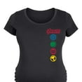 thumbnail image 3 of Marvel The Avengers - Logos - Maternity Scoop Neck Graphic T-Shirt, 3 of 5
