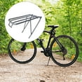 thumbnail image 1 of Folded Bike Rear Rack Removable Professional Reusable Washable Cargo Luggage Carrier Shelf Accessories Replacement for Brompton Silver, 1 of 8