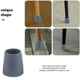 thumbnail image 3 of LOLIPPYY 4Pcs Grey Rubber Feet For Shower Chair Accessories With Non-Slip Feature, 3 of 8
