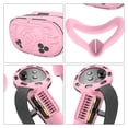 thumbnail image 5 of SUNHUFA 7Pcs VR Accessories Set for Meta Quest 3S VR Face Cover Controller Grips(Pink), 5 of 9