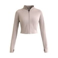 thumbnail image 3 of Avia Women's SoftSculpt Crop Jacket, Sizes XS-XXXL, 3 of 5