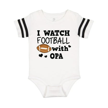 

Inktastic I Watch Football with My Opa Gift Baby Boy Bodysuit
