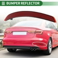 thumbnail image 2 of Reflector de Parachoques Único Bargains No. 8VD945106/8V5945106A para Audi A3 2014-2016 Rojo 1 Pcs Derecho Trasero, 2 of 8