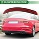 thumbnail image 2 of Reflector de Parachoques Único Bargains No. 8VD945106/8V5945106A para Audi A3 2014-2016 Rojo 1 Pcs Derecho Trasero, 2 of 8