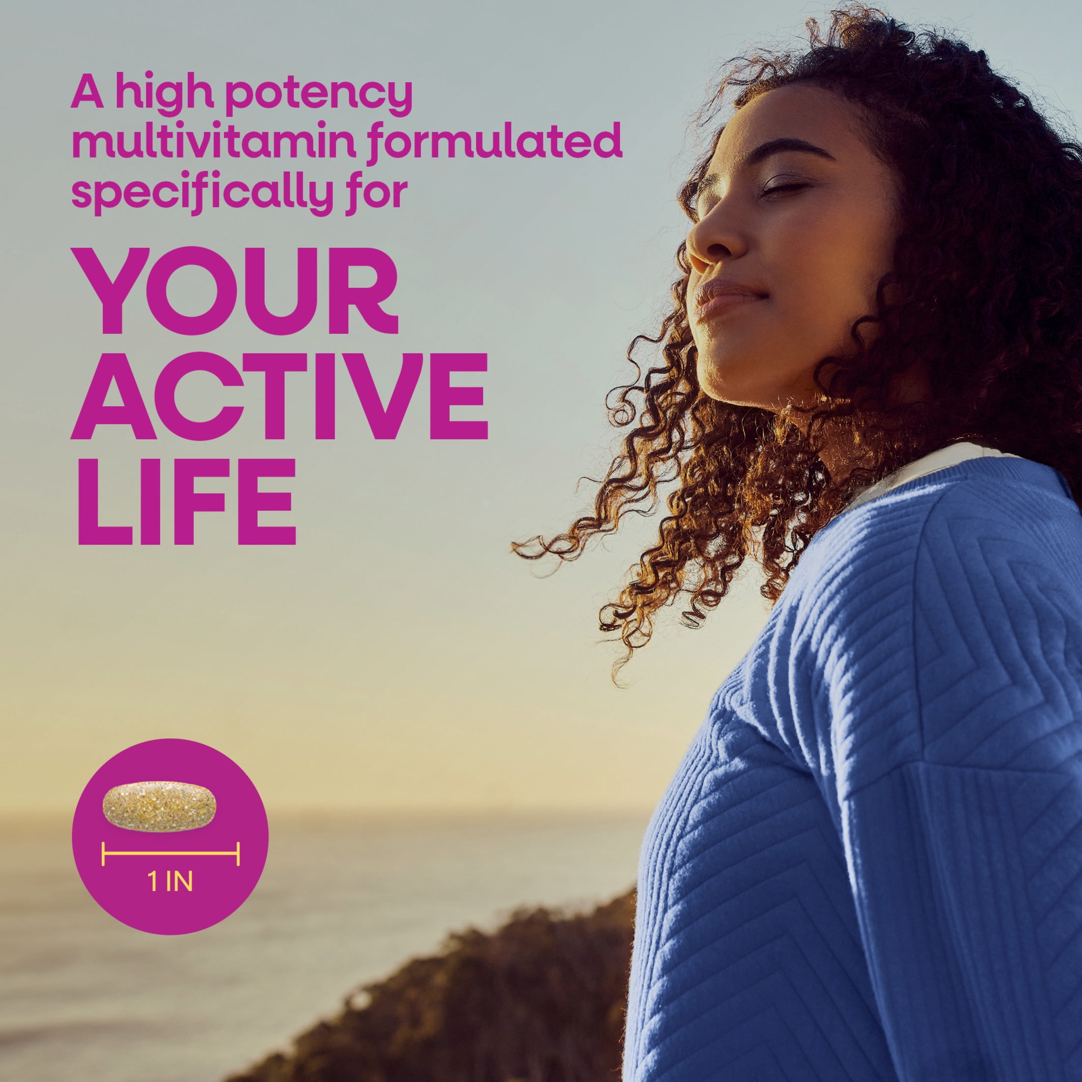Nature’s Way Alive! Women’s Ultra Multivitamin Tablets,  Vitamins B12, A, C, D3, E, Zinc, 150ct