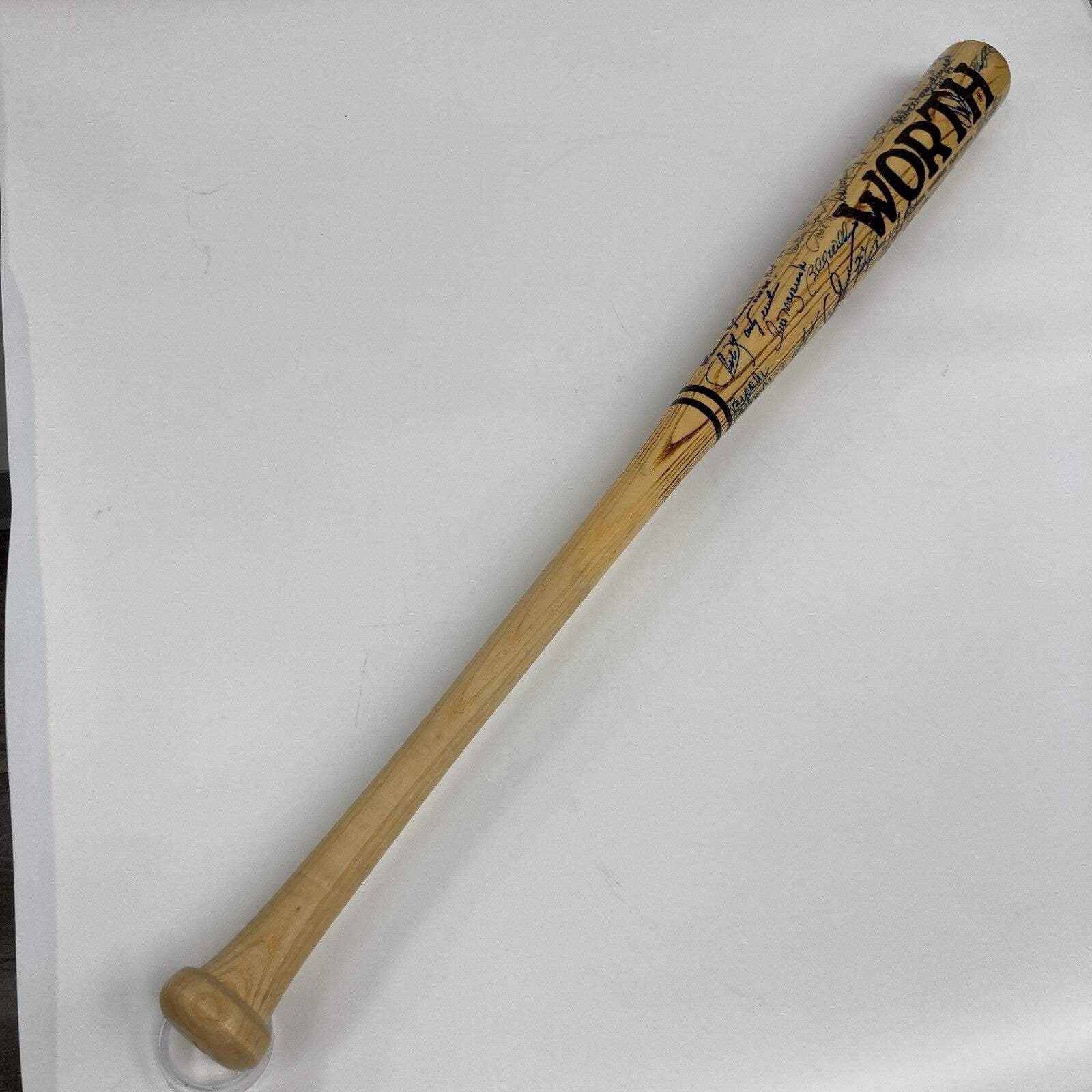 Beautiful Hall Of Fame Multi Signed Baseball Bat 42 Sigs PSA DNA COA