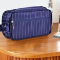 thumbnail image 4 of Neceser de viaje para mujeres y hombres, bolsa de afeitar resistente al agua, 4 of 5