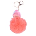 thumbnail image 1 of Miangastore Plush Ball Keychain Baby Doll Key Ring Pendant Decor Beautiful Plush Ball for Bag Key 1 Set Watermelon Red, 1 of 8