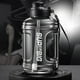 thumbnail image 4 of Botella de agua deportiva de gran capacidad 1.8L/2.8L | Hervidor de plástico con pajita | Cucharón de tonelada a prueba de fugas | Negro | Libre de BPA | Jarra de hidratación para acampar en el, 4 of 8