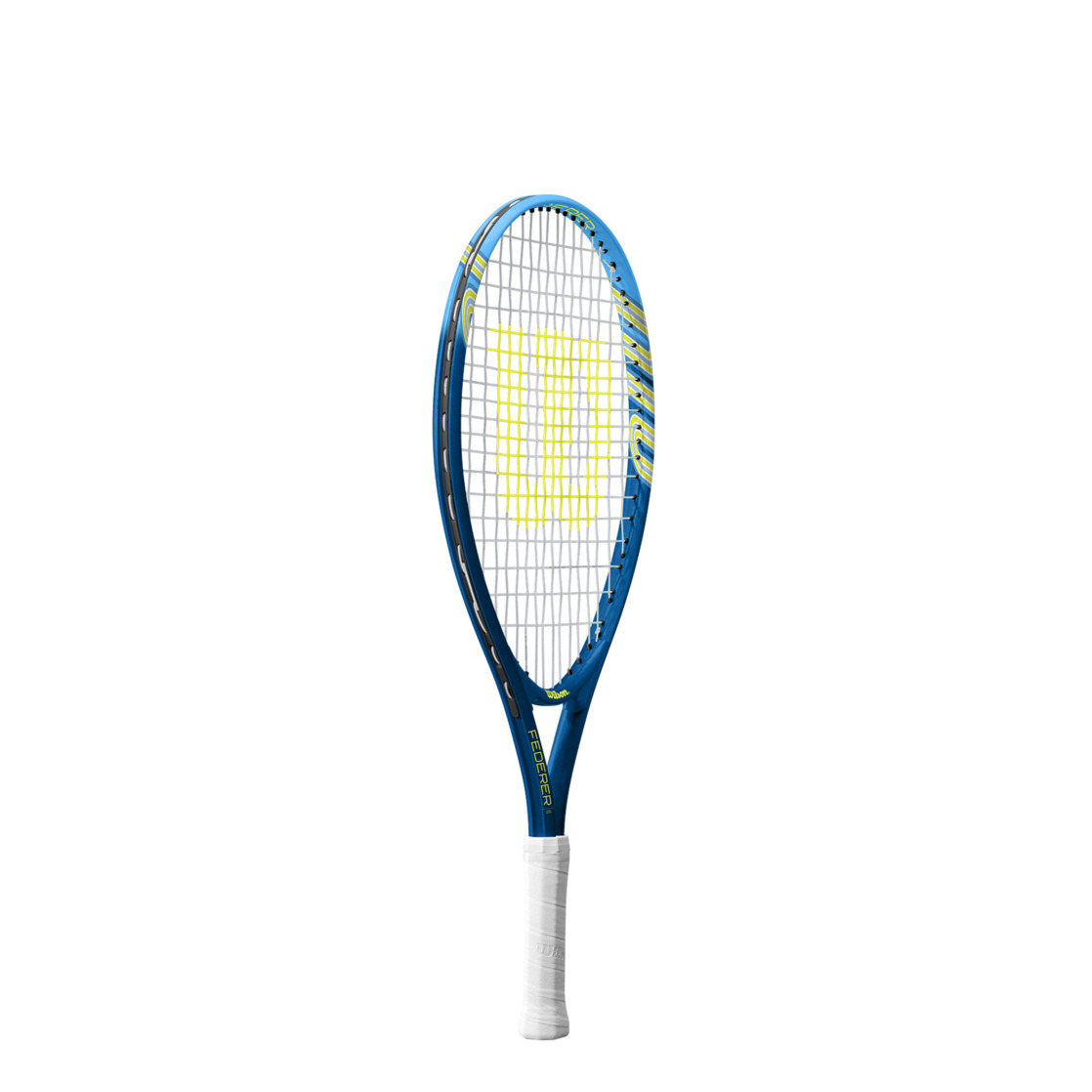 Wilson Roger Federer 23 Junior Tennis Racket, Blue/Yellow photo 2