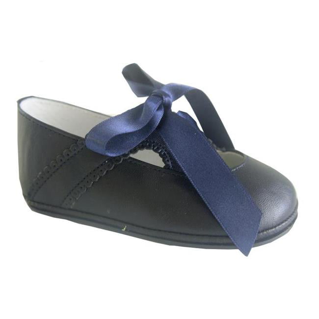 infant girl navy blue shoes