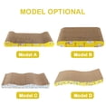 thumbnail image 4 of Rascador para mascotas con Catinp Cat-Scratcher Cartón Lounge-Bed Scratcher Pad, 4 of 8