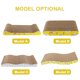 thumbnail image 4 of Rascador para mascotas con Catinp Cat-Scratcher Cartón Lounge-Bed Scratcher Pad, 4 of 8