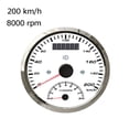 thumbnail image 1 of Multi-function GPS Speedometer Odometer 125/200km/h 0-8000RPM Speed Tachometer Gauge For Car Boat With Turn Light Meter ,Wide Applicability, 1 of 7