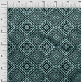 thumbnail image 3 of oneOone Cotton Poplin Twill Dusty Teal Green Fabric Tribal Craft Projects Decor Fabric Printed By The Yard 56 Inch Wide, 3 of 4