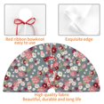 thumbnail image 4 of Yiaed Daisies Flowers Print Christmas Tree Skirt , Tree SkirtsTree Mat for Christmas Winter Holiday Indoor Decorations-48", 4 of 7
