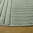 thumbnail image 3 of SAFAVIEH Selena Barnes Geometric Area Rug, Green, 6'7" x 6'7" Round, 3 of 10